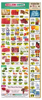 Sellers Bros weekly ad (valid until 17-03)