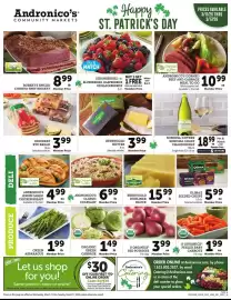 Andronico's weekly ad week 11 Page 1