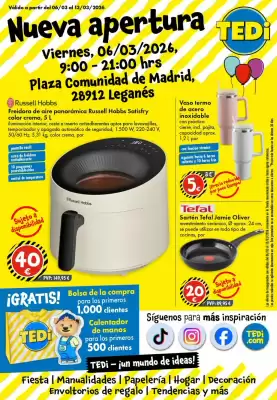 Catálogo TEDi (válido hasta el 11-03)