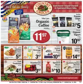 Country Grocer flyer week 11 Page 1