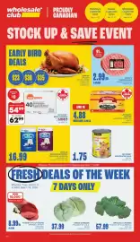Wholesale Club flyer Page 1