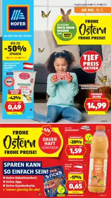 Hofer Flugblatt (gültig bis 20-03)