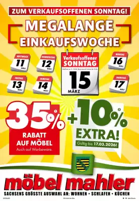 Möbel Mahler Katalog (gültig bis 7-04)