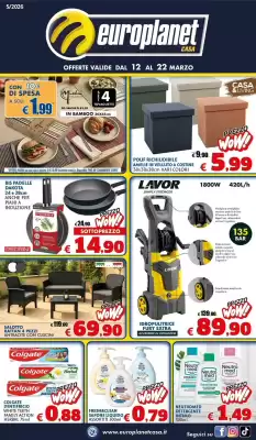Volantino Europlanet Casa (valido fino al 22-03)