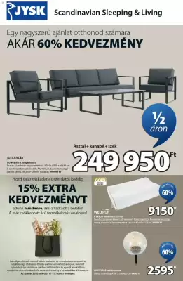 JYSK akciós újság (érvényes eddig: 7-04)
