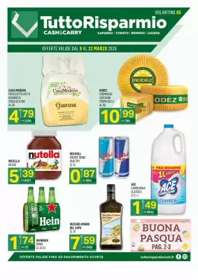 Volantino Tutto Risparmio Cash&Carry (valido fino al 22-03)