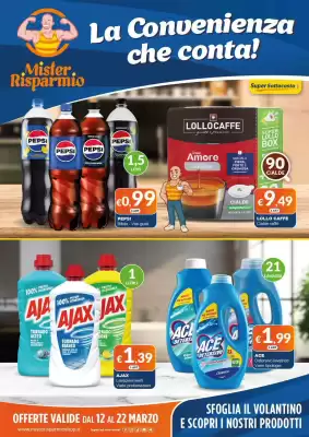 Volantino Mister Risparmio (valido fino al 22-03)