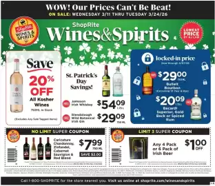 ShopRite flyer Page 1