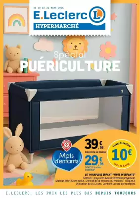 Catalogue E.Leclerc (valable jusqu'au 22-03)
