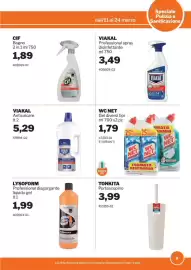 Volantino GrosMarket | Pulizia e sanificazione Pagina 9