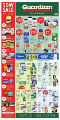 Guardian Pharmacy flyer (valid until 19-03)