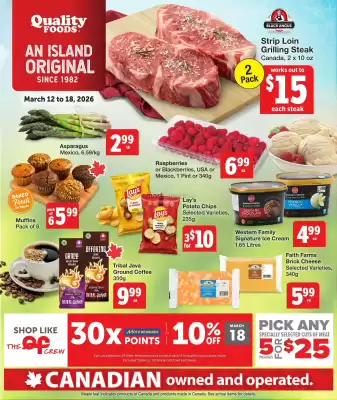 Quality Foods flyer (valid until 18-03)