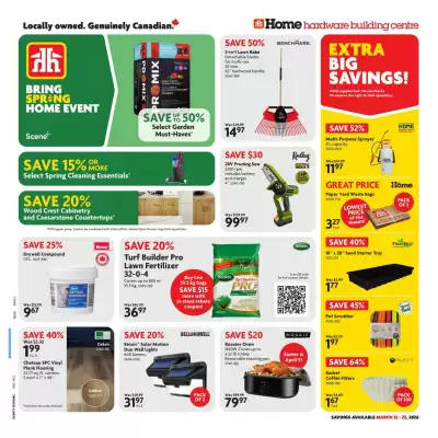 Home Hardware flyer (valid until 25-03)