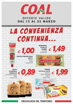 Volantino Supermercato Coal (valido fino al 25-03)
