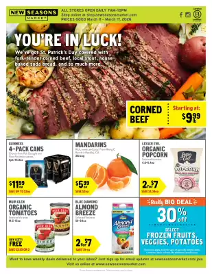 New Seasons Market weekly ad (valid until 17-03)