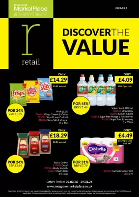 Musgrave MarketPlace leaflet (valid until 29-03)