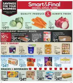 Smart & Final weekly ad Page 1