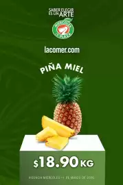 Folleto La Comer Página 1