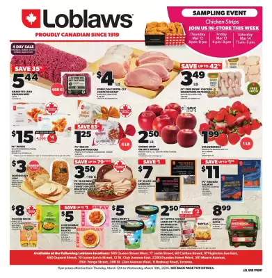 Loblaws flyer (valid until 18-03)