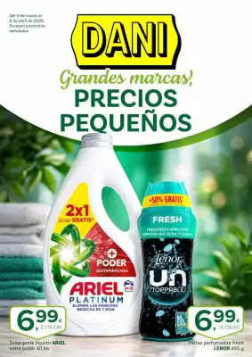 Folleto Supermercados Dani (válido hasta el 6-04)