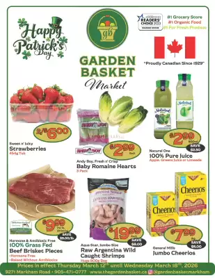 The Garden Basket flyer (valid until 18-03)