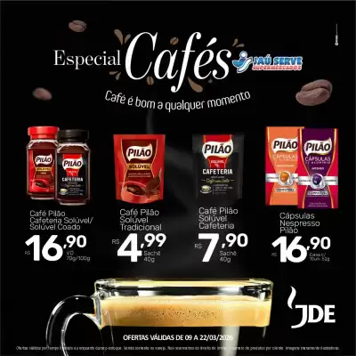 Catálogo Supermercados Jau Serve (válido até 22-03)