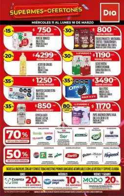 Folleto Supermercados DIA (válido hasta 16-03)