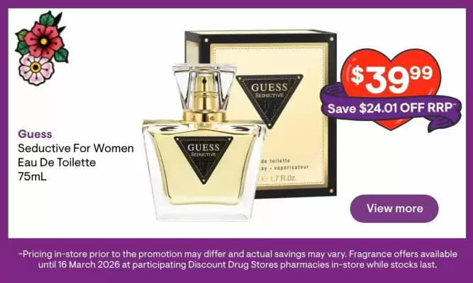 Discount Drug Stores catalogue (valid until 16-03)