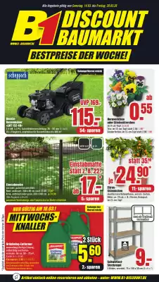 B1 Discount Baumarkt Prospekt (gültig bis 20-03)