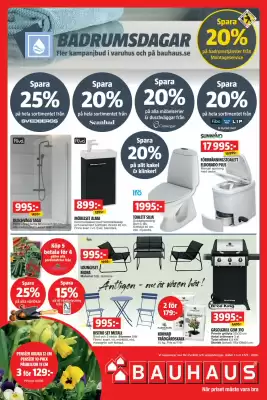 Bauhaus reklamblad (giltig till och med 16-03)