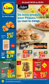 Catalogue Lidl semaine 12 page 1