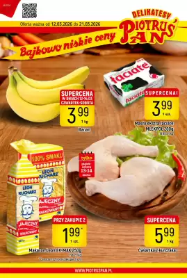 Delikatesy Piotruś Pan gazetka (ważność do 21-03)