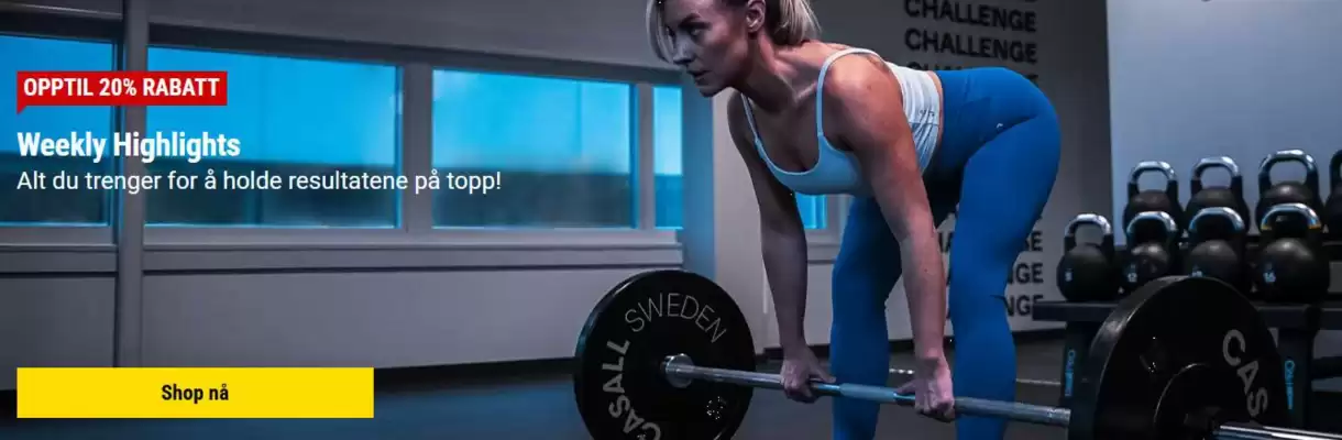 Gymgrossisten kundeavis (gyldig til 15-03)