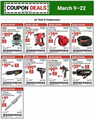 Harbor Freight Tools weekly ad (valid until 22-03)