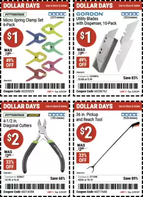 Harbor Freight Tools weekly ad (valid until 18-03)
