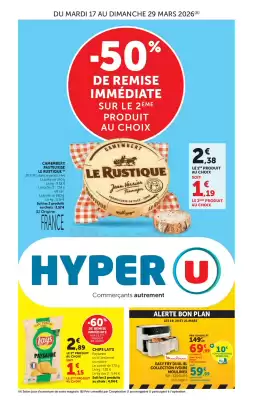 Catalogue Hyper U (valable jusqu'au 29-03)