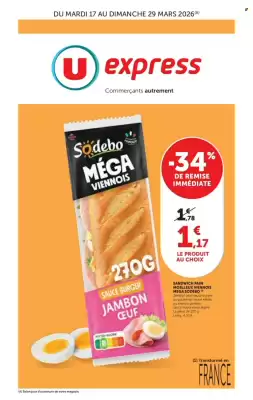Catalogue U Express (valable jusqu'au 29-03)