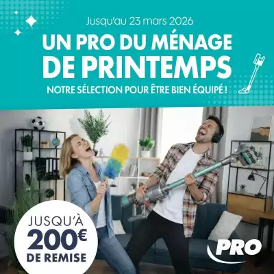 Catalogue Pro&Cie (valable jusqu'au 23-03)