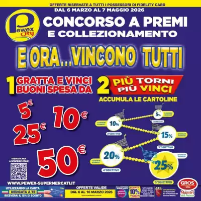 Volantino Pewex (valido fino al 7-05)