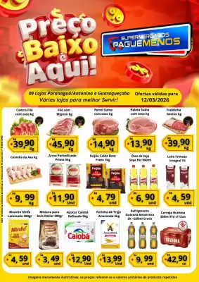 Catálogo Supermercados Pague Menos (válido até 12-03)