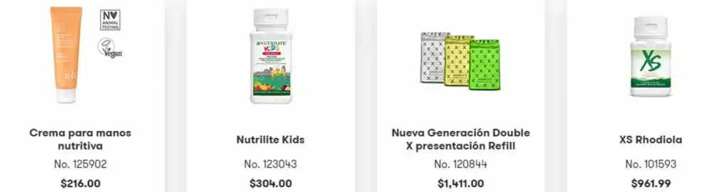 Catálogo Amway Página 1