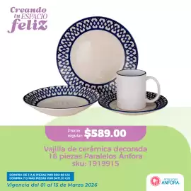 Catálogo Almacenes Anfora Página 1