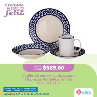 Catálogo Almacenes Anfora (válido hasta 15-03)