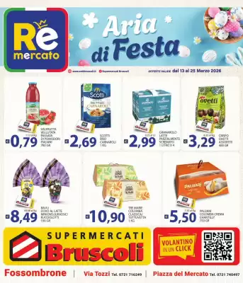 Volantino Supermercati Bruscoli (valido fino al 25-03)