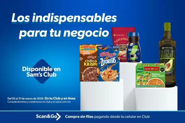 Catálogo Sam's Club (válido hasta 31-03)