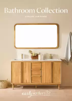 Early Settler catalogue (valid until 31-12)