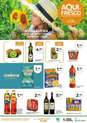 Folheto Aqui é fresco (válido até 22-03)