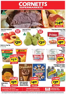 CORNETTS catalogue (valid until 17-03)
