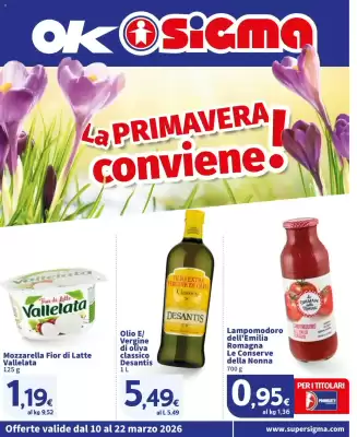 Volantino Ok Sigma (valido fino al 22-03)