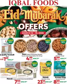 Iqbal Foods flyer week 11 Page 1